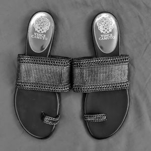 Vince Camuto Decorated Flat Sandals